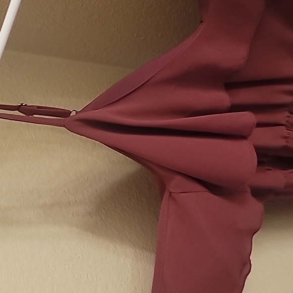 HP 🥳 Cold shoulder pleated dress 🩷💜 - Picture 13 of 14